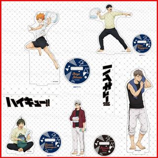 Haikyuu Acrílico Suporte Boneca Anime Hinata Shoyo Tobio Kageyama Kei Tsukishima Kozume Kenma Kuroo Tetsurou Figura Mode I.578233428