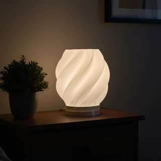 Luminária De Mesa Abajur Onion Decorativo Minimalista Quarto Sala Escritório Premium Lampada LED