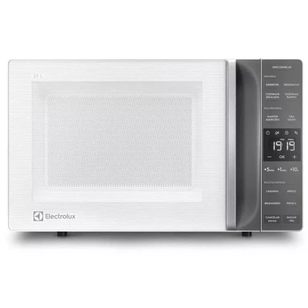 Micro ondas Electrolux 23 Litros Efficient com Descongelamento Assistido ME23B Branco 220 Volts