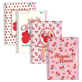 Agenda Minnie Mouse Planner Espiral Jandaia em Oferta na Shopee