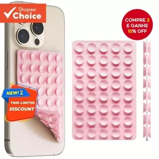 Almofada De Sucção De Telefone Dupla Face Para Suporte Mãos-Livres Celular em Oferta na Shopee