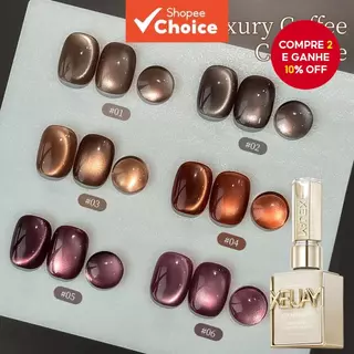 6 Cores 15ml Gel De Unha Magnético Reflexivo Olho De Gato Semipermanente Para Arte De Unhas - Salão Uv Led DIY em Oferta na Shopee