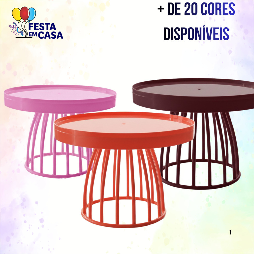 BOLEIRA ROMA BABY 18 CM para aniversários, festas, decoraçõe