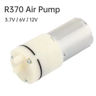 Motor de Bomba de Vácuo R370 3.7-12V Bomba de Ar Bomba de Diafragma Micro Motor de Reforço de Vácuo para Máquina de Emba