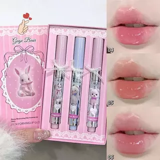 [PEBR] Gege Bear Lip Tint De Longa Duração Com Brilho De Água-Transferência , Hidratante Para Aparência Natural E Uso O em Oferta na Shopee