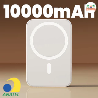 10000mAh/5000mAH/3000mAh Carregador portátil indução iPhone MagSafe bateria sem fio carregando