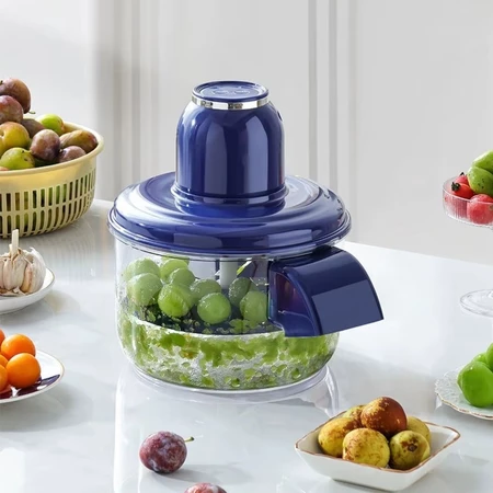 Descascador Elétrico Automático Portátil para Alho Frutas Tomate e Legumes de Cozinha