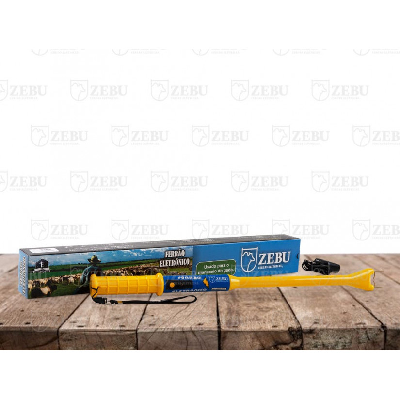 FERRÃO ELETRÔNICO RECARREGÁVEL ZEBU MANEJO ANIMAIS BOVINOS SUINOS | Shopee Brasil
