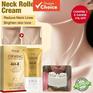 AH-8 Creme Firmador Para Pescoço , 120g , Rolo Natural Firmamento Do Hidratante Rosto E Corpo em Oferta na Shopee
