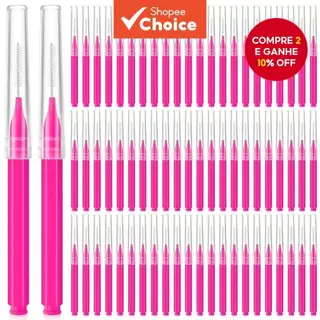 120/60 Peças Conjunto De Aparelho Limpador Interdental Escova Ferramenta De Limpeza De Higiene Oral Namoro Essencial em Oferta na Shopee