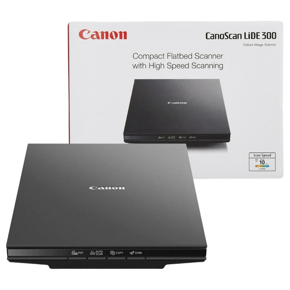 Scanner de Mesa Canon CanoScan LiDE 300 Colorido 2400dpi USB A4 Fotos ...