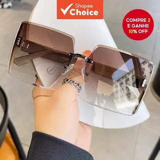 Óculos De Sol Quadrados Vintage Unissex UV400 Moda Para Dirigir Pesca em Oferta na Shopee