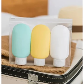 ANA 1108 1/2/3Kit  Estojo Transparente Útil Para Viagens Dispensador Cada pacote3 Frascos 60ML Plástico em Oferta na Shopee
