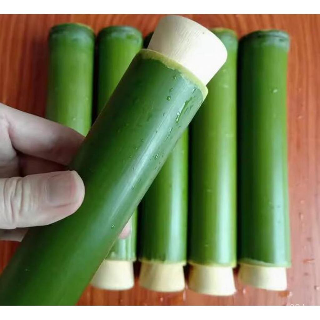Natural Banboo Tubes,Fresh Inner Sticky Rice Steamer Cooking Bamboo ...