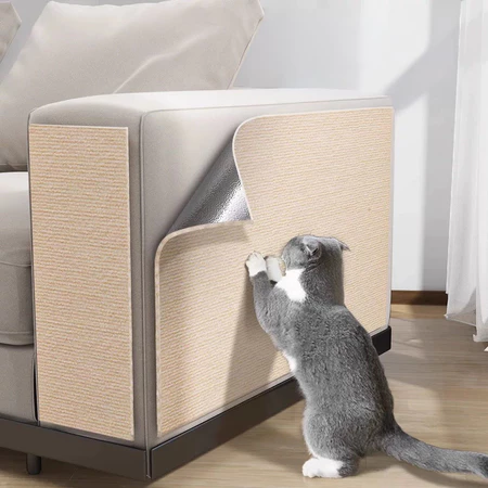 Tapete Arranhador Para Gatos Auto-Adesivo Proteçao Para Sofa