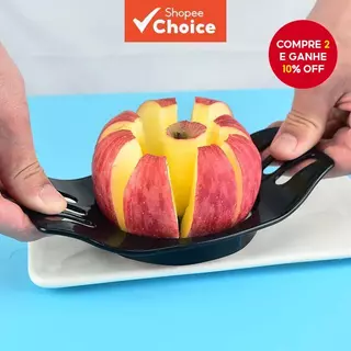 1pc Aço Inoxidável Para Cortador De Maçãs Em Fatias De Maçã Segundos Com Este 1pc De em Oferta na Shopee