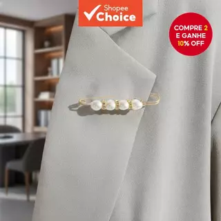 Clipes Antiderrapantes, 4pcs, Broche Ajustável para Calças e Vestidos, Alfinete Multiuso para Mulheres