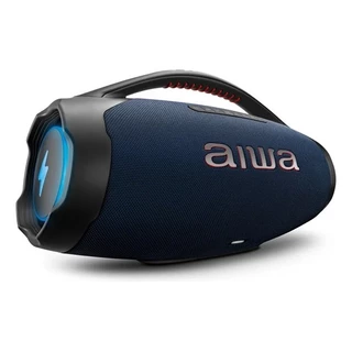 Caixa de Som Aiwa Boombox AWS-BBS-01-LBL 200W Bivolt Azul em Oferta na Shopee