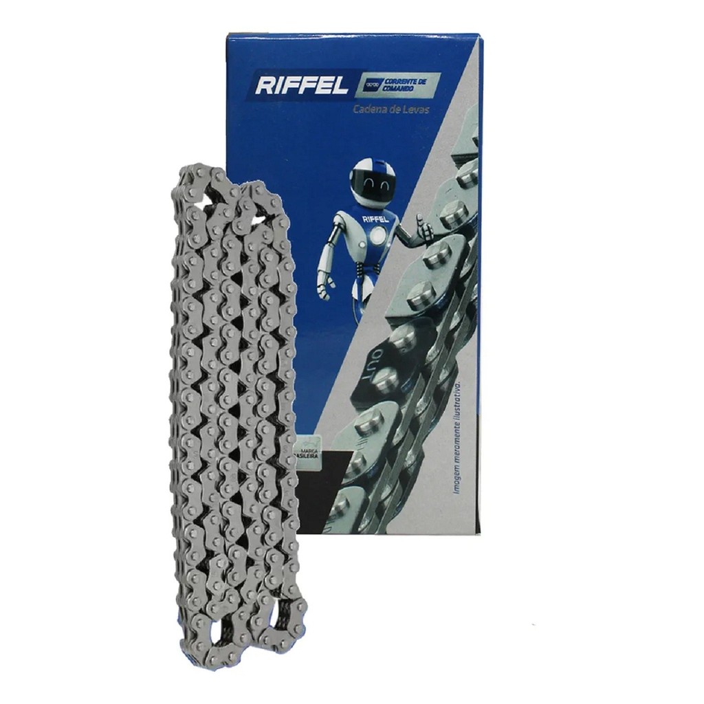 Corrente Comando YBR FACTOR XTZ125 CRYPTON NEO125 RIFFEL | Shopee Brasil