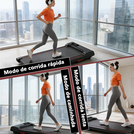 Esteira de Correr Profissional Velocidade Ajustável