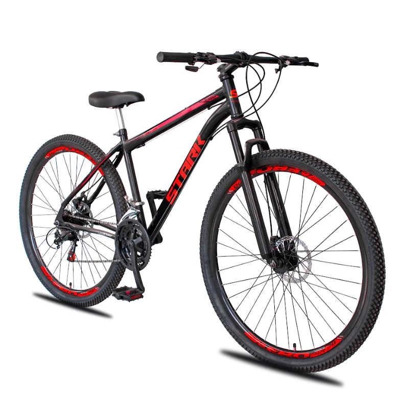 Bicicleta Aro 29 Stark Aço Carbono 21 Velocidades Freio à Disco Suspensão Tamanho 18 — foto 3 de 3