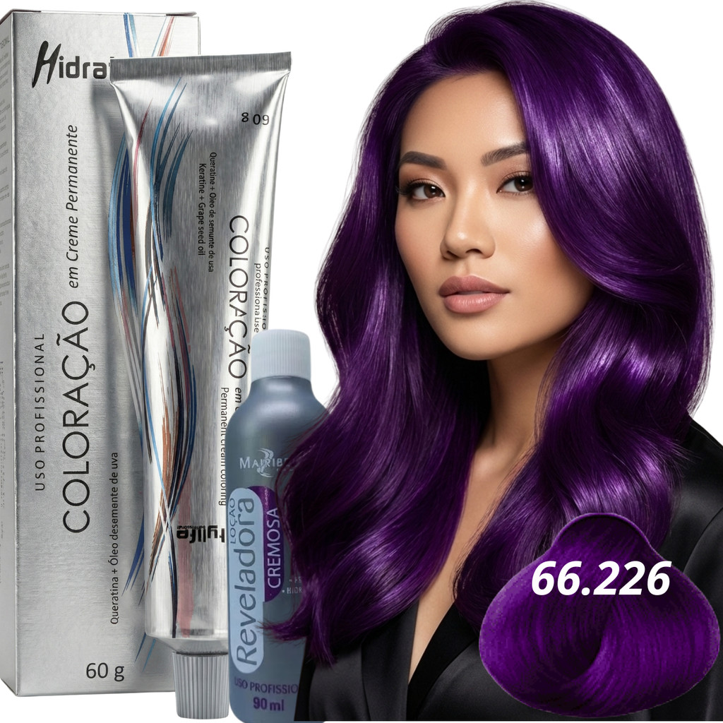 Tinta de Cabelo Roxa em Oferta | Shopee 2026