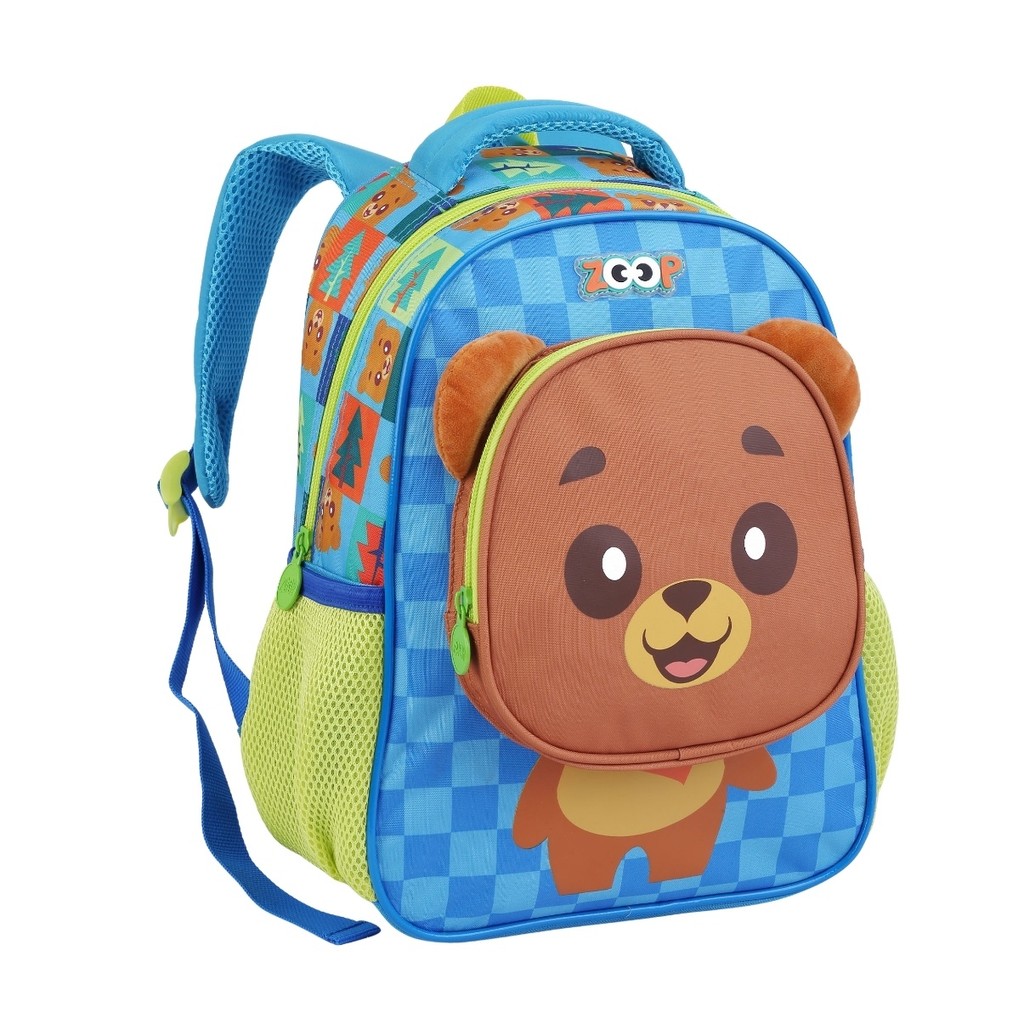 Mochila De Costas Urso Meninos Infantil Passeio Creche | Shopee Brasil