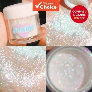 Pó De Sombra Iluminador Ultrabrilhante , Pérola Brilhante , Super em Oferta na Shopee