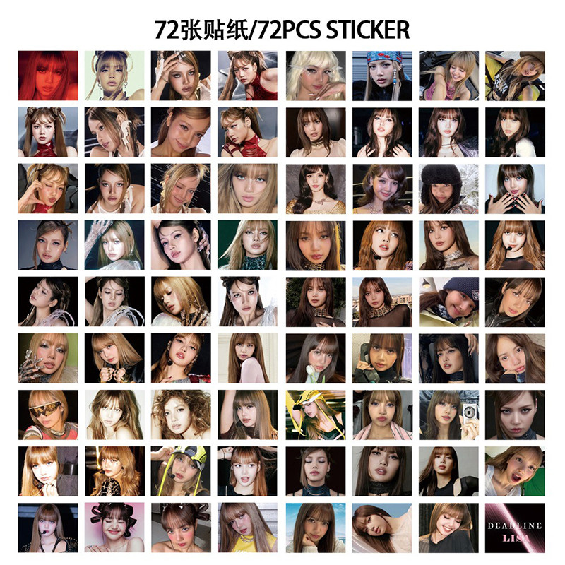 127 Pçs/Caixa BLACKPINK LISA Photocard DEADLINE Álbum KPOP LOMO