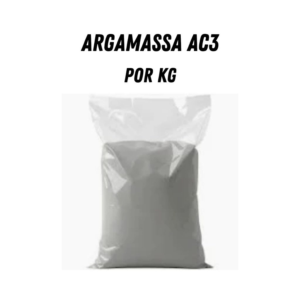 Argamassa Cinza Ensacada E Lacrada AC3 2KG e 5KG | Shopee Brasil
