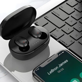 A6S Fone de Ouvido Bluetooth Sem Fio TWS com Estojo de Carregamento Microfone Integrado em Oferta na Shopee