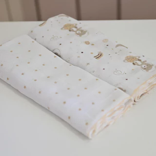 Toalha Fralda com 02 Unidades Bublim em Oferta na Shopee