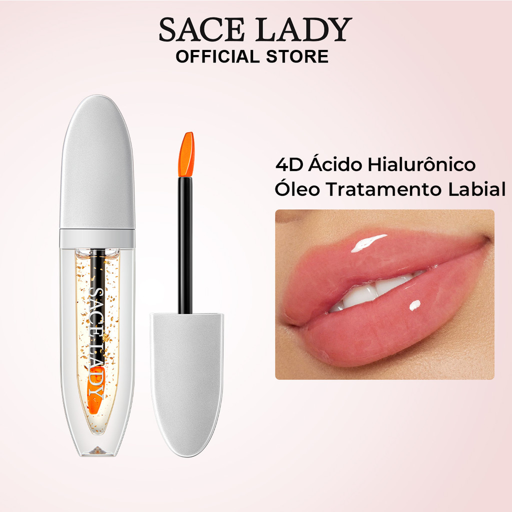 SACE LADY Óleo Labial com Cor  Liptint Mágico de Longa Duração à Prova dÁgua Cor que Muda nos Lábios em Oferta na Shopee