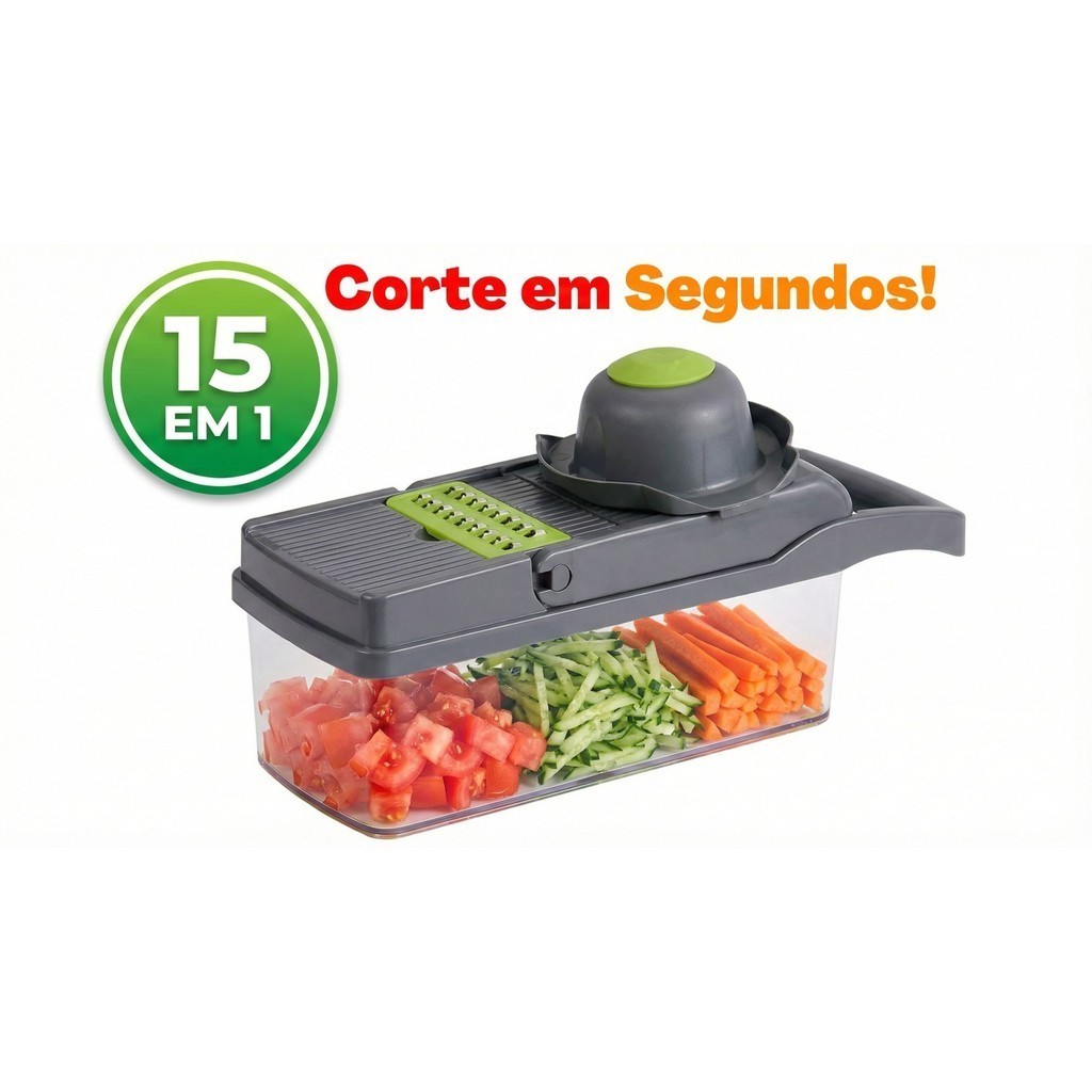Fatiador Cortador Ralador De Legumes Multifuncional Mandolin