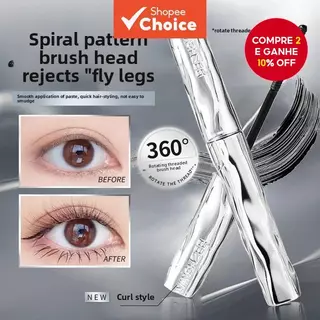 Rímel De Tubo Definidor De Cachos Para Cílios De Penas Naturais , Dia A Noite , Maquiagem , Presente De Dos Namorados em Oferta na Shopee