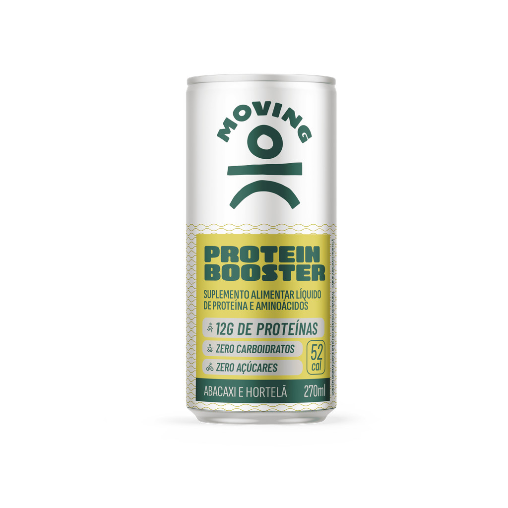 Bebida Proteica Moving Abacaxi com Hortela Boostein 12g Lata | Shopee ...