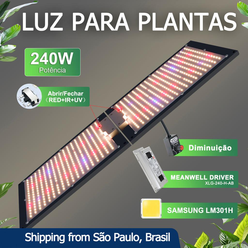 EnFun 植物育成LEDライト 240W Samsung LM301B MEA EnFun 植物育成LEDライト 240W Samsung LM301B MEA Amazon.co.jp