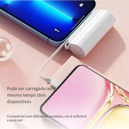 Tamanho compacto na mão