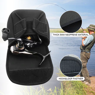 Capa Protetora À Prova D'água De Neoprene Para Carretel De Pesca Giratório Caso Carretéis S/M/L Ao Ar Livre em Oferta na Shopee