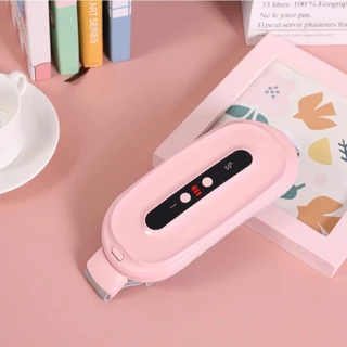 Cinto de Massagem Aquecido Menstrual Térmico Massageadora Sem Fio Dor Cólica Abdominal Lombar Recarregável em Oferta na Shopee