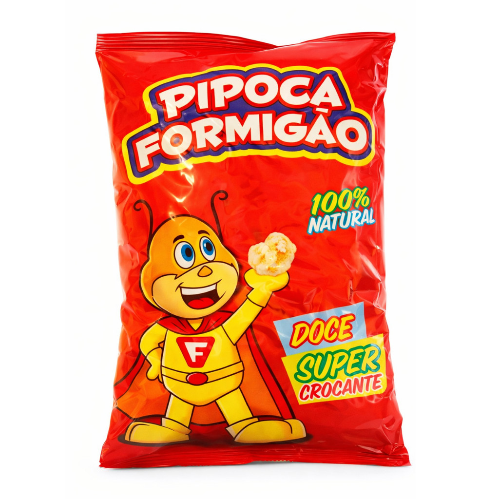 Pipoca Doce Formigão 120G | Shopee Brasil