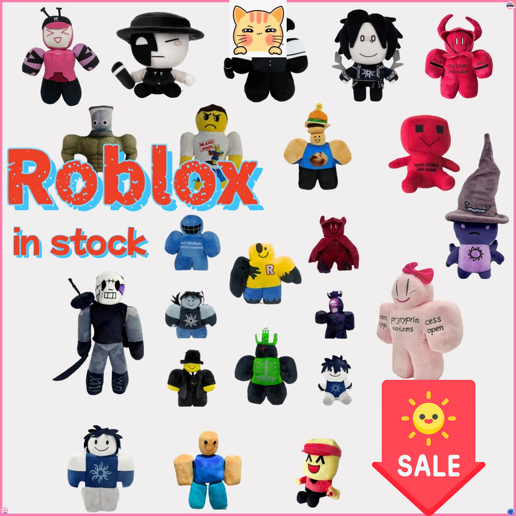 BCT ✨ Roblox Novo Die of Death Artful Plush Toy Forsken Twotime