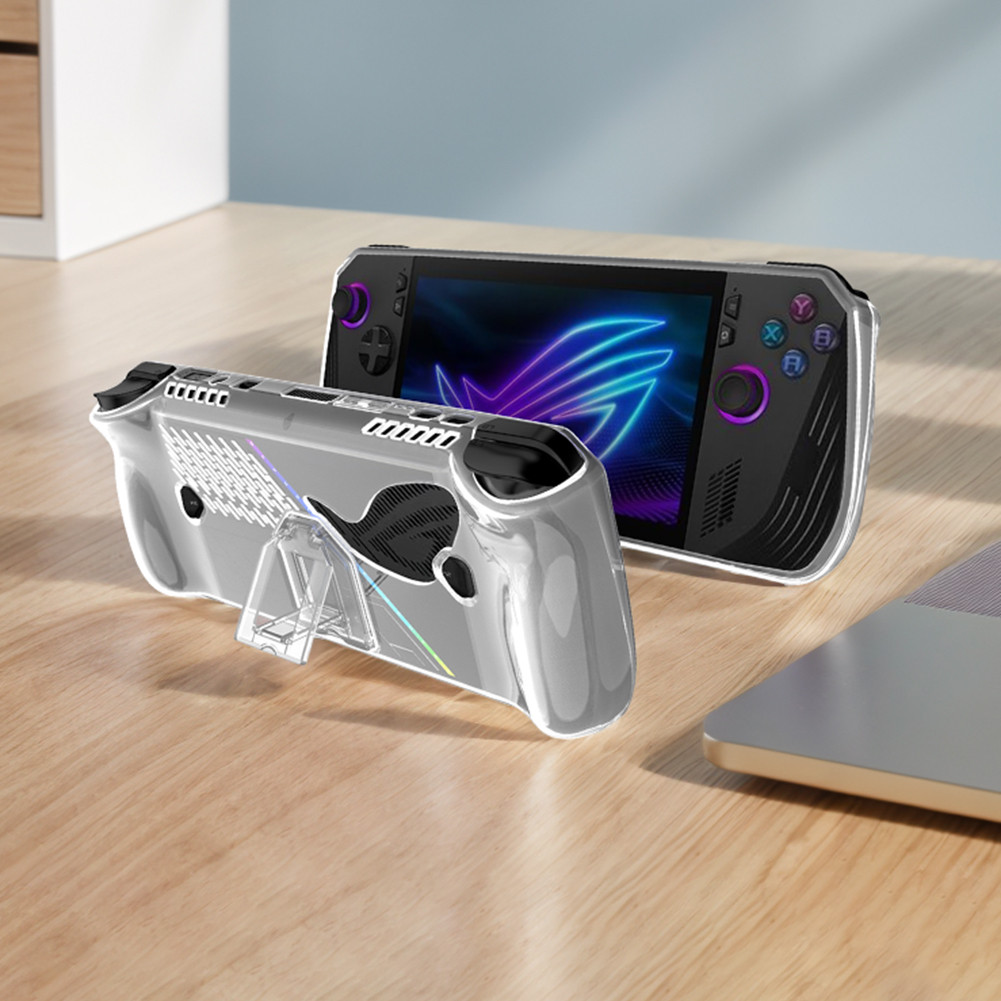 [Novo] Para ASUS ROG Ally X Console Protetor Shell Sleeve Com Suporte ...