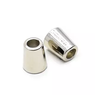 Ponteira Metálica 10,3 x 8,5mm - Círculo em Oferta na Shopee