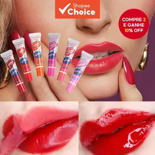 Balm Labial Lavável, Cor Líquida para Lábios, Sem Manchas, Tintura Labial. em Oferta na Shopee