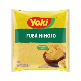 Fuba Yoki Mimoso 500g - Embalagem com 24 Unidades em Oferta na Shopee