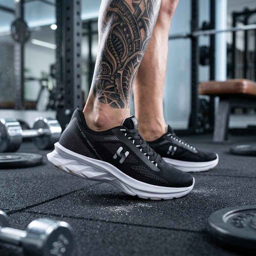 Tênis Masculino Running Academia Esportivo Corrida Caminhada Anti Impacto Respirável Macio Ultra Leve