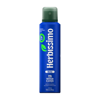 Desodorante Antitranspirante Aerossol Zero Alumínio Herbíssimo Marine 150ml MASCULINO