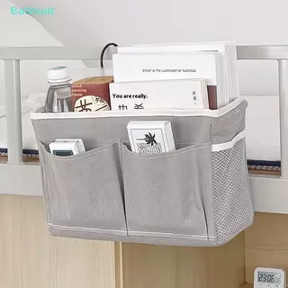 [BLU] Nova Cesta De Armazenamento Rack Cama Controle Remoto Estante Dormitório Bolsa Suporte Com Gancho Bolso De Cabecei em Oferta na Shopee