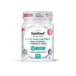 ÁCIDO HIALURÔNICO 2000MG 60 CAPSULAS BEAUT